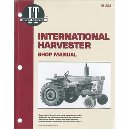 Aftermarket Service Manual Fits International Harvester 454 574 786 886 986 1086 IH203 SMIH203